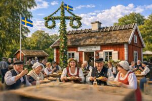 Lilla midsommar AI bild 